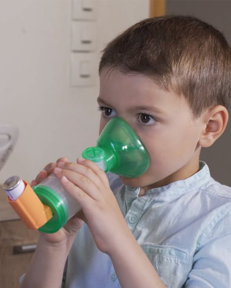 Inhalador pediátrico con mascarilla TipsHaler de 1 a 6 años