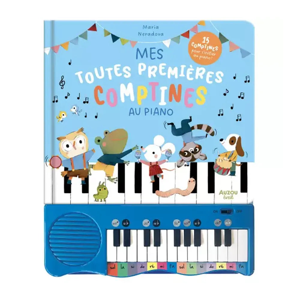 Auzou Mes Premières Comptines au Piano - Livre avec Piano