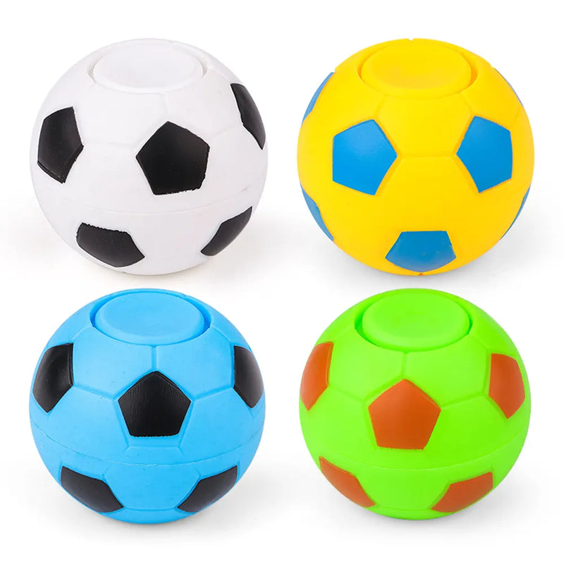 Lote de 4 Mini Spinners Balón de Fútbol - 6A+