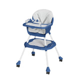 Chaise Haute Évolutive et Polyvalente pour Bébé 5-en-1