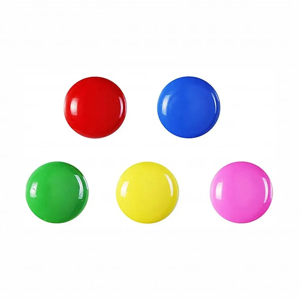 M.Office 5 Imanes Redondos Multicolor
