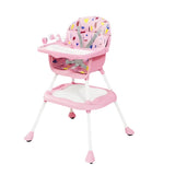 Chaise Haute Évolutive et Polyvalente pour Bébé 5-en-1