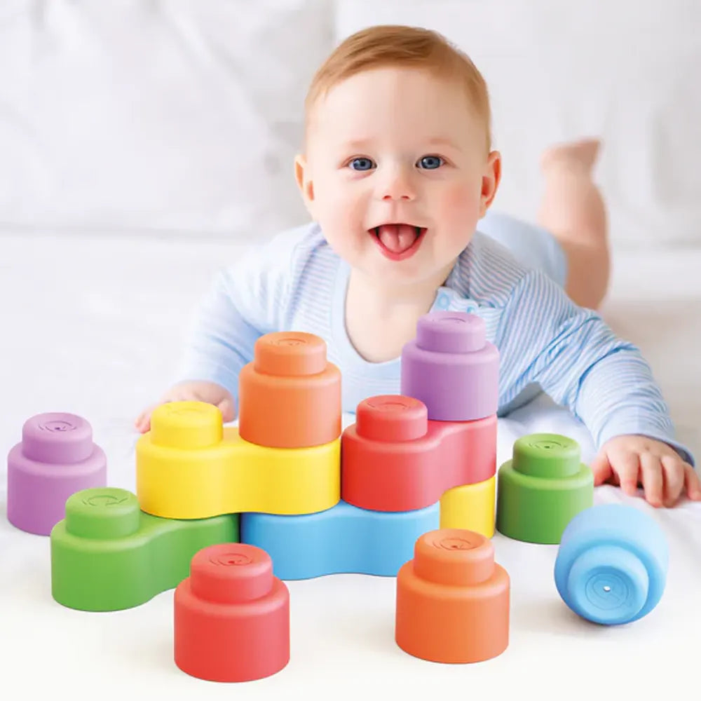 Quercetti Leggo Soft 12 Pieces - 6M+