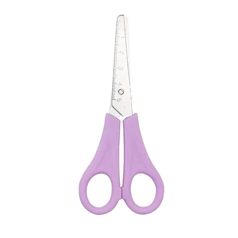 M.School Tijeras de Punta Redonda 13 cm - Morado