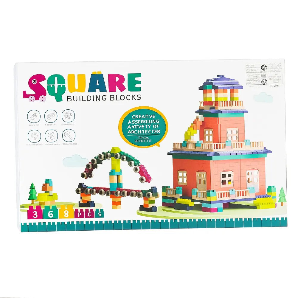 Building Blocks - 368 pieces - 3Y+