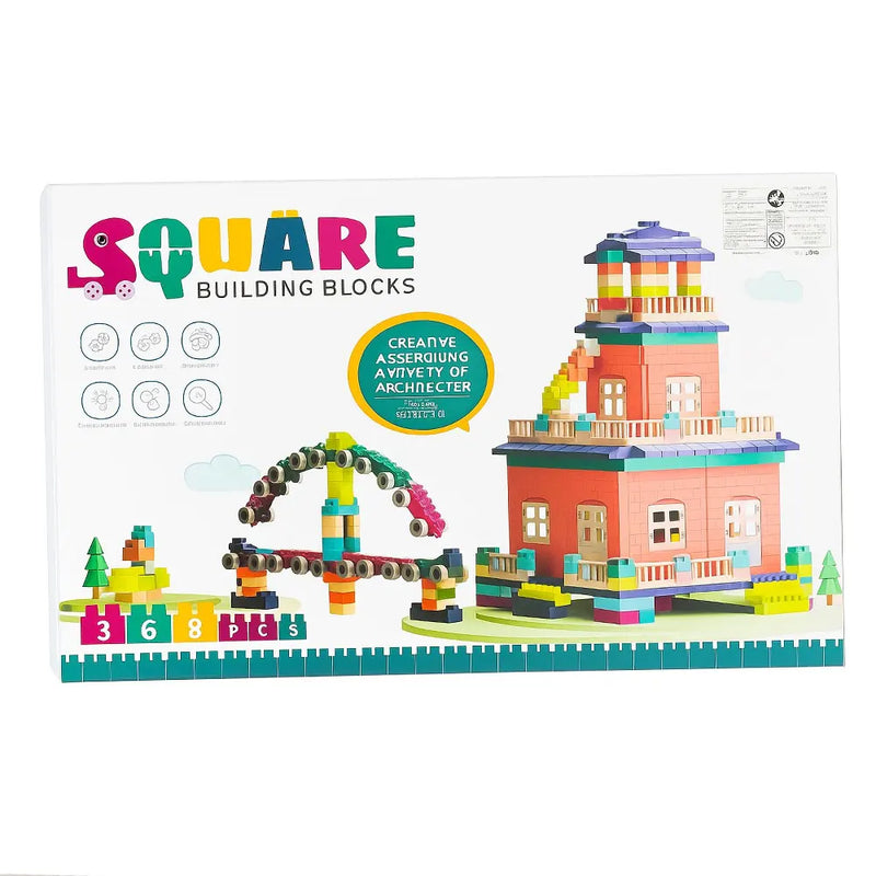 Building Blocks - 368 pieces - 3Y+