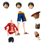 Figurine Articulée One Piece – 1 Figurine avec 3 Personnages à Assembler