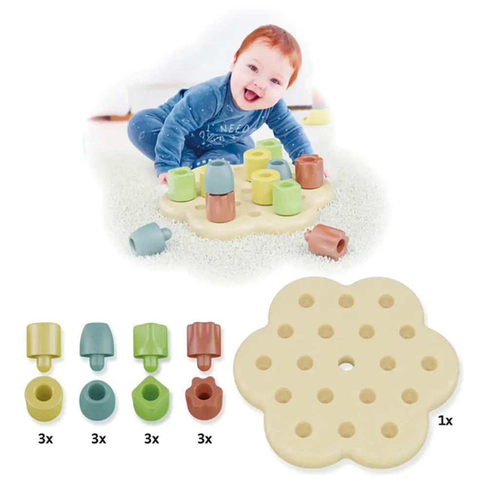 Quercetti Juego de Motricidad Chunky Peggy - 12M+