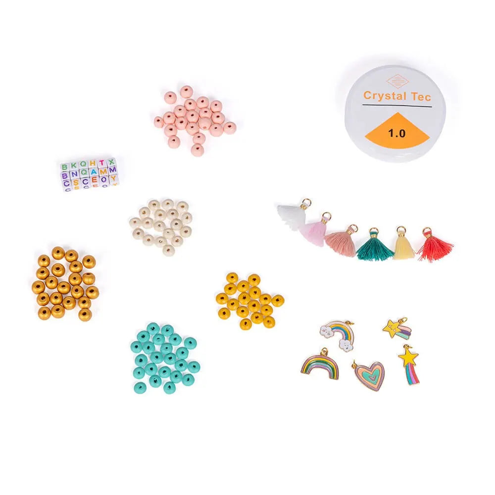 Eurekakids Mon Kit de Bijoux Arc-en-Ciel Iris – 7A+