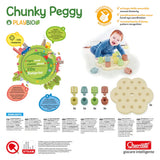 Quercetti Juego de Motricidad Chunky Peggy - 12M+