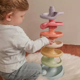Quercetti Toboggan à Boules Spiral Tower Evo Bio – 12M+