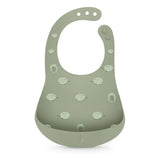 Suavinex Lot de 2 Bavoirs en Silicone - Imperméables et Ajustables 4m+
