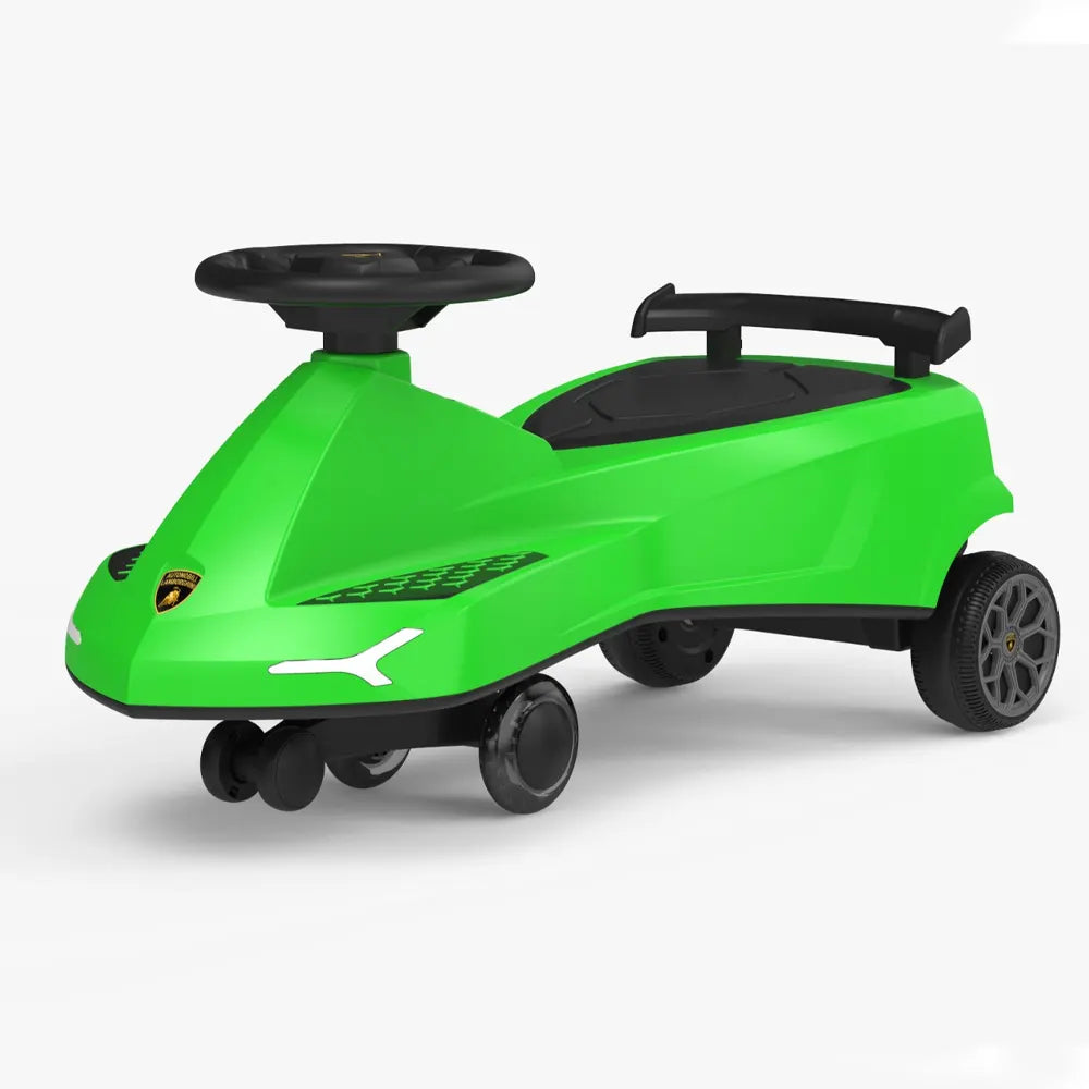 Lebei Voiture à Balancier Lamborghini - Vert