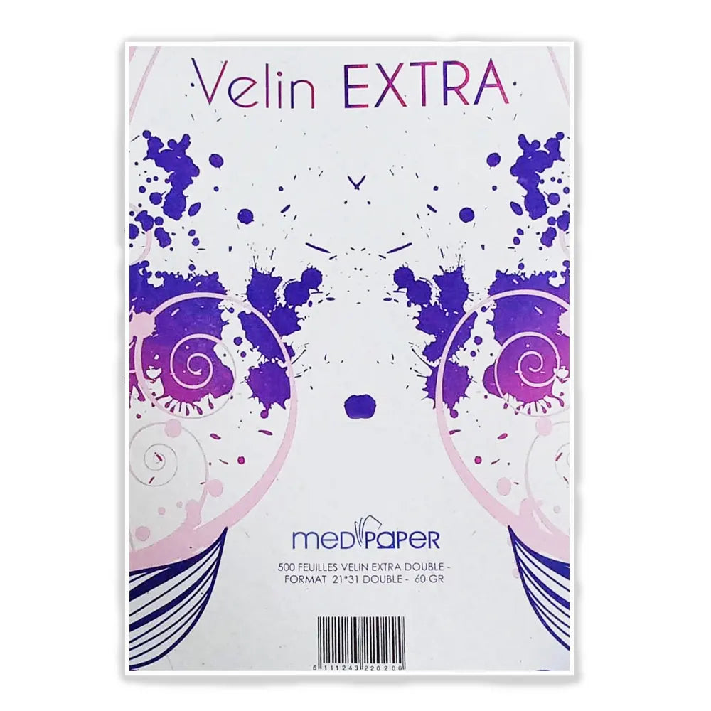Med Paper Pack of 500 Bubble Folders - Blue