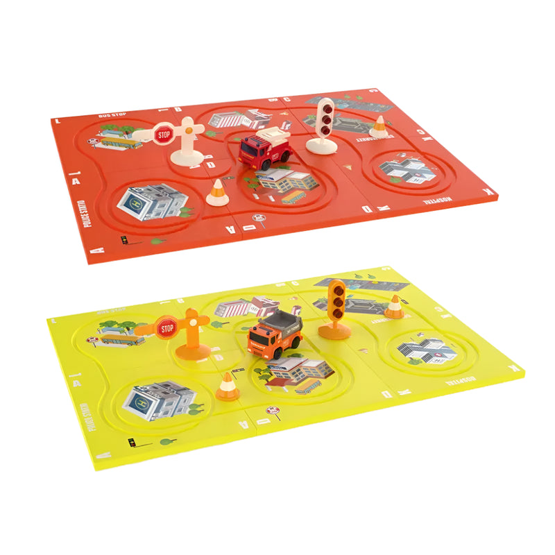 Circuit Magnétique avec Véhicule Électrique