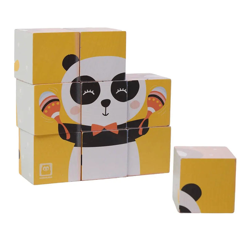 Eurekakids Puzzle Wild 6 Faces - 3A+