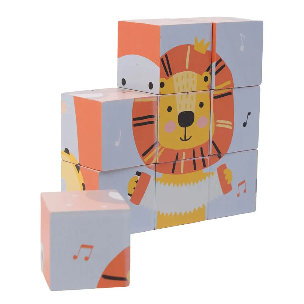 Eurekakids Puzzle Wild 6 Faces - 3A+