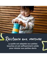 Tommee Tippee Gourde Isotherme avec Paille Superstar Sportee 500ml - Mauve