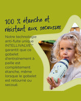 Tommee Tippee Tasse Isotherme à Paille SuperStar 266ml - Gris
