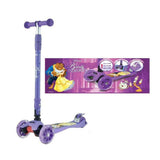 Trottinette Scooter Pliable avec Roues Lumineuses à LED- Belle