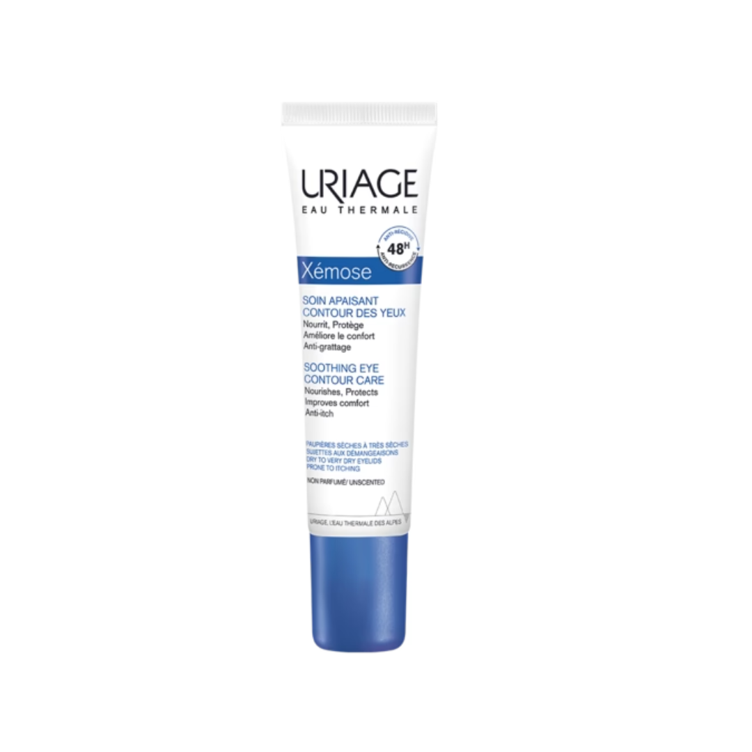 Uriage Xémose soin apaisant contour des yeux, tube de 15 ml