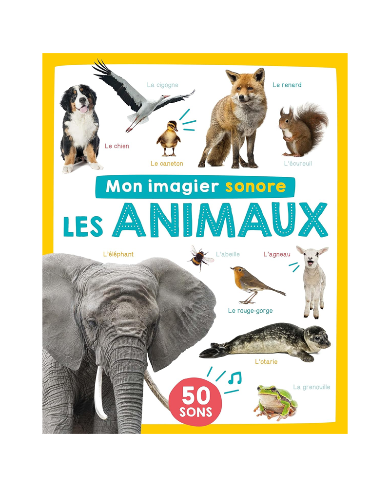 Mon Imagier Sonore - Les Animaux