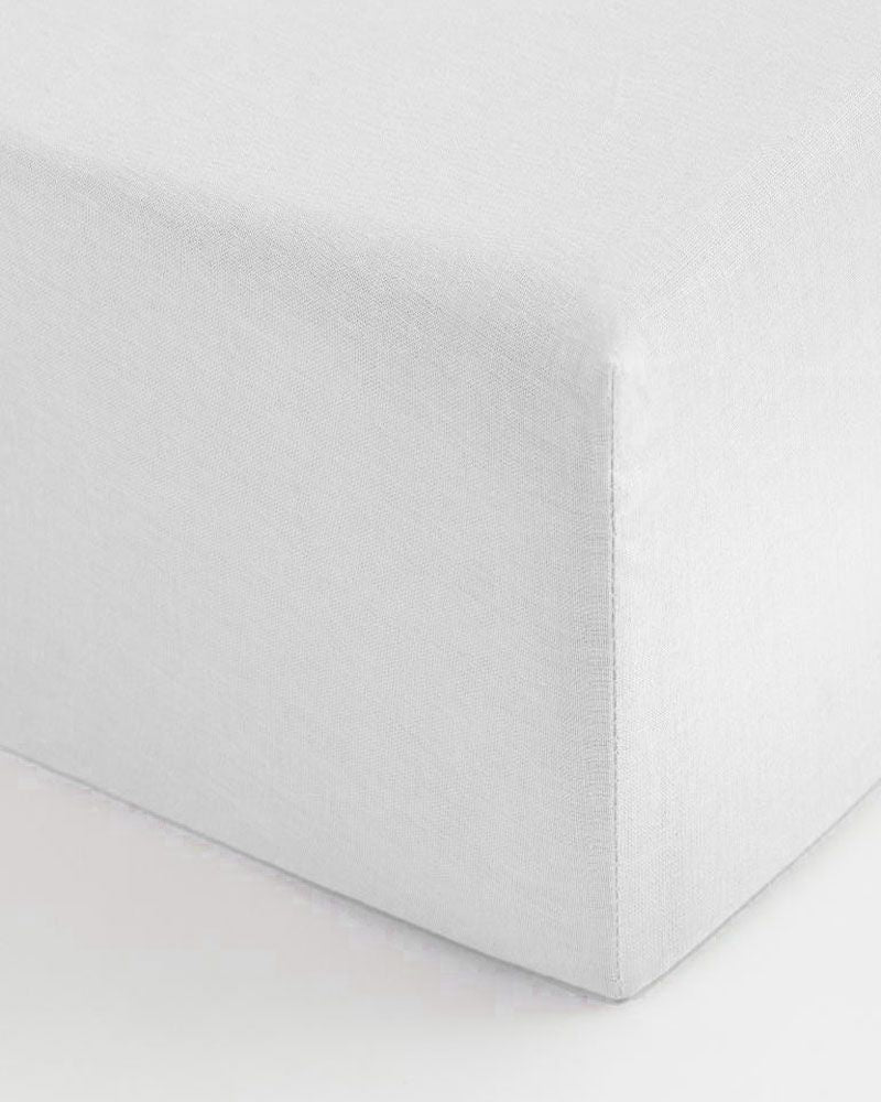 Bambidou Drap Housse Pour Berceau & Cododo 85x50 cm- Blanc