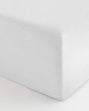 Bambidou Drap Housse Pour Lit Bébé 85x50 cm - Blanc
