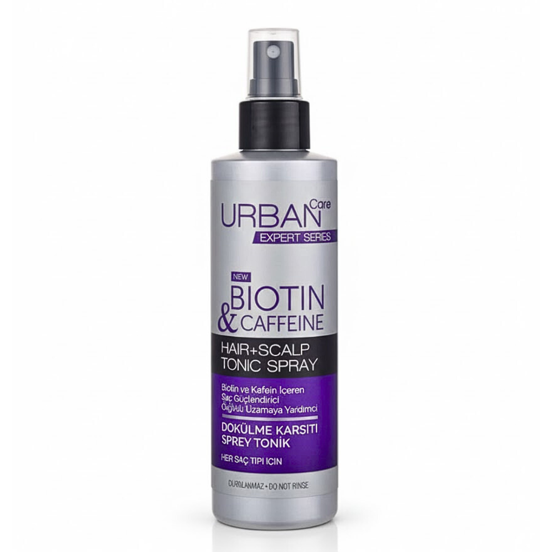 Urban Care Expert Series spray tonique biotine et caféine – 200 ml