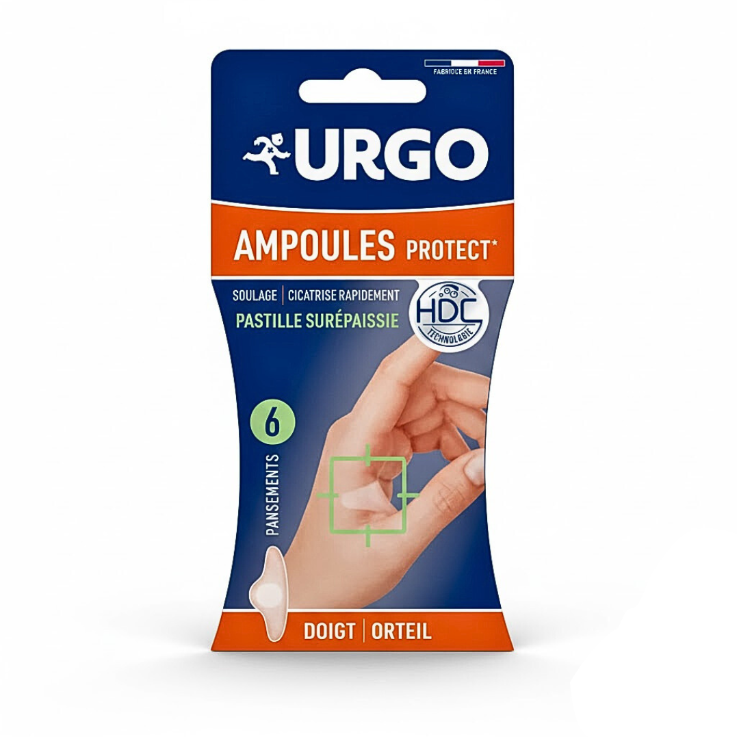 Urgo Ampollas Dedos de Mano y Pie Formato Pequeño x6