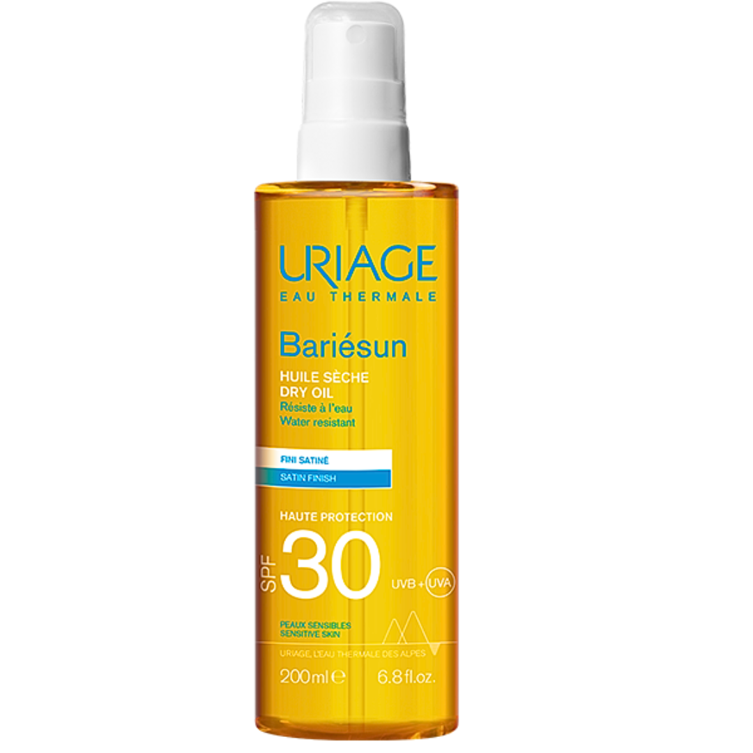 Flacon Uriage Bariésun Huile Sèche SPF30 200 ml