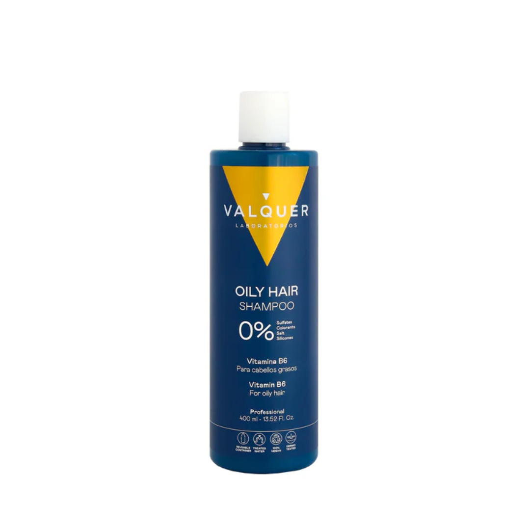 Shampoing Valquer Oily Hair cheveux gras 400 ml – flacon