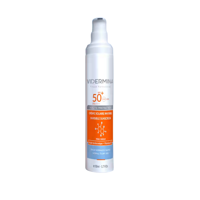 Vidermina Invisible Sunscreen SPF50+ Sensitive Skin 50ml