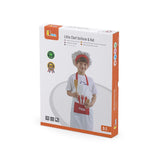 Viga Toys Petit Chef Uniforme & Chapeau Rouge 3A+