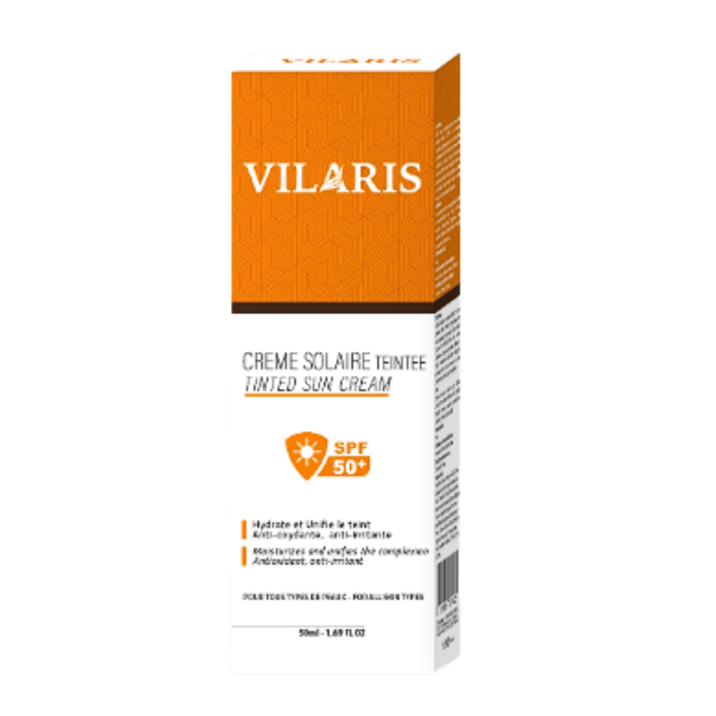 Vilaris واقي شمس ملوّن SPF50+ 50 مل