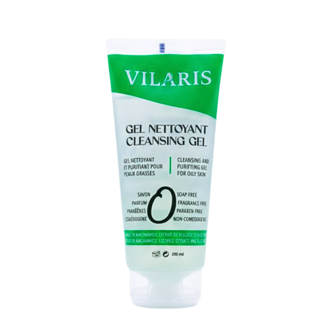 Gel nettoyant Vilaris peau grasse 200 ml