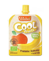 Vitabio COOL FRUITS Pomme Banane & Acérola 4x 90g