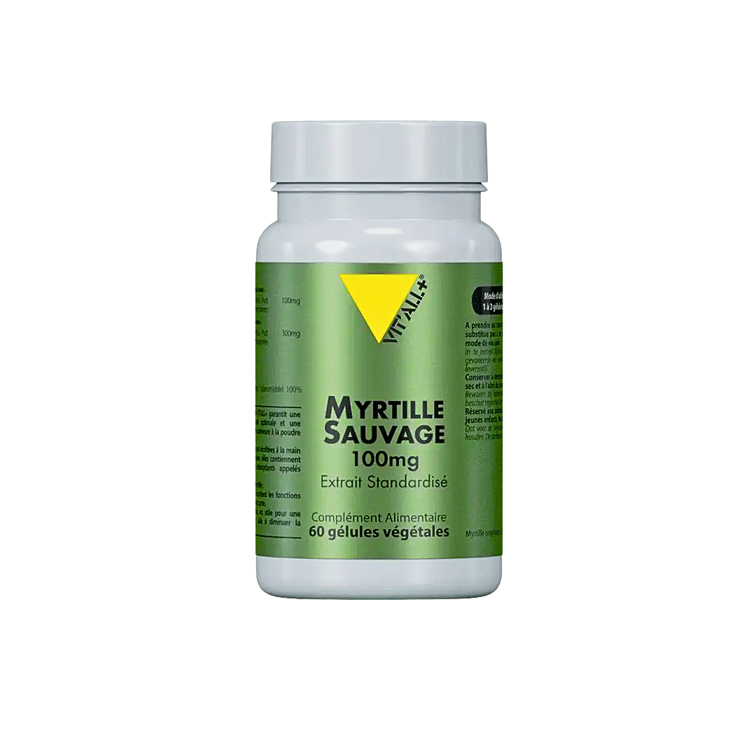 Vit'All+ Myrtille Sauvage 60 gélules – boîte