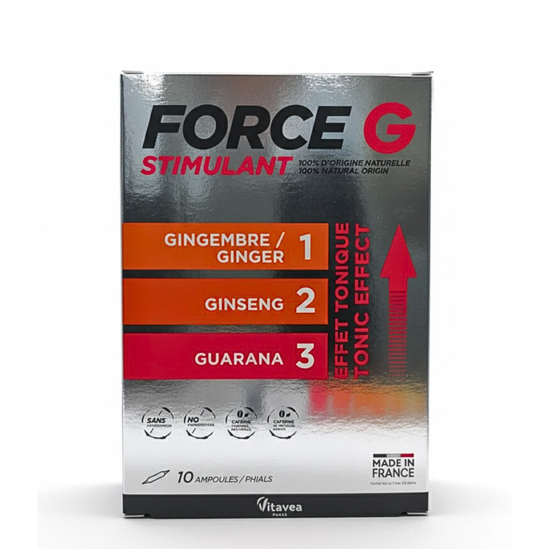 Vitavea Force G Estimulante – Ampollas 10 x 10 ml