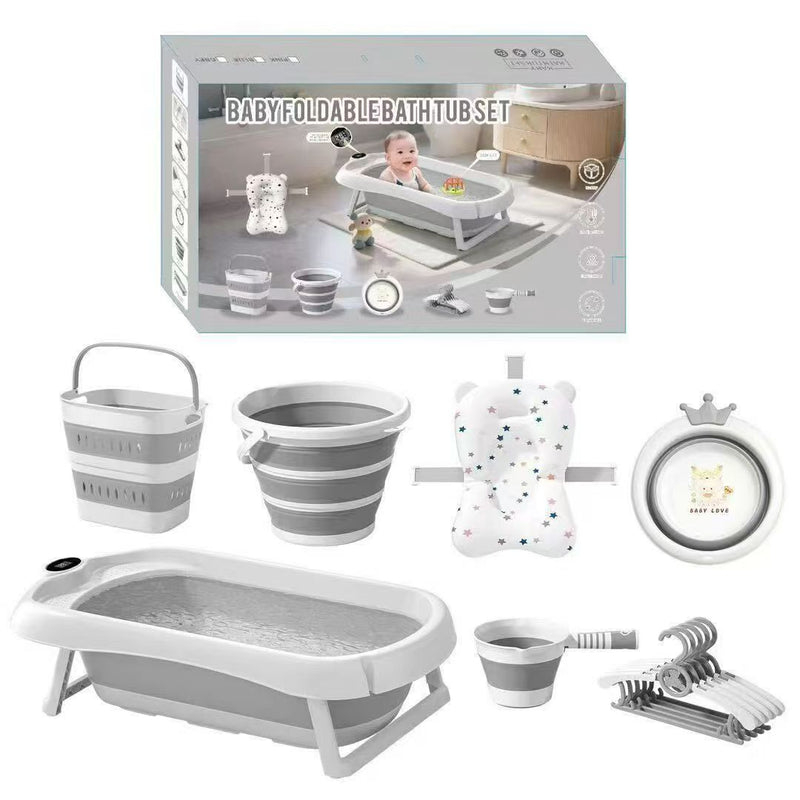 S.Toys Set de Bañera 8 en 1 - Gris