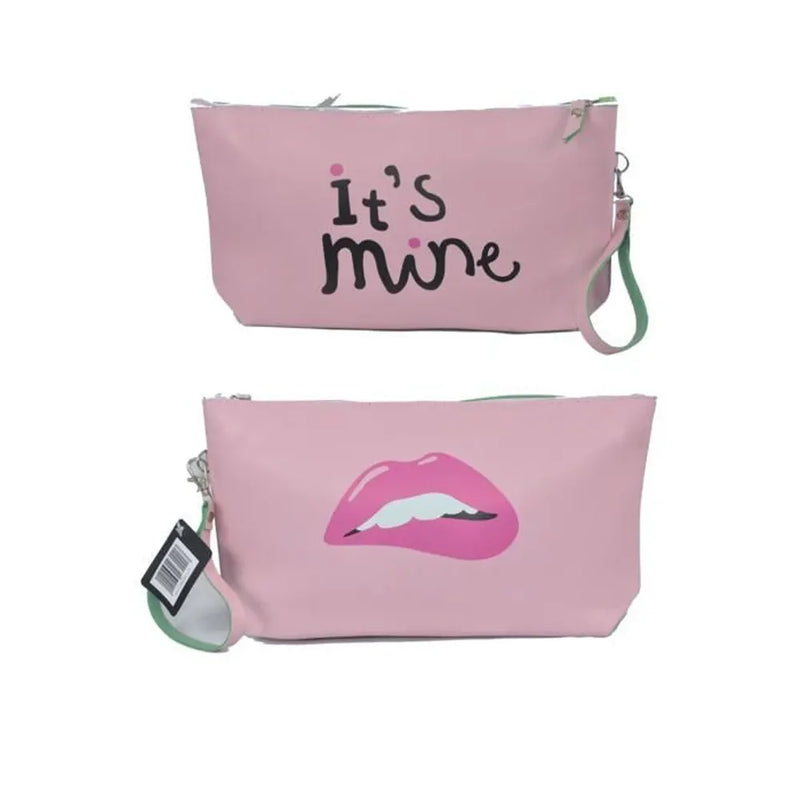 Estuche para lápices rosa Zarine GM
