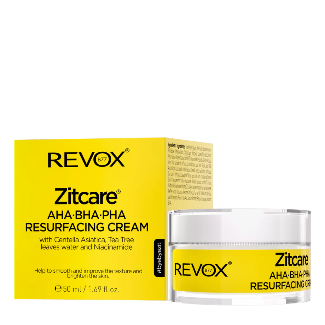 Revox B77 Zitcare AHA BHA PHA crème resurfaçante 50 ml