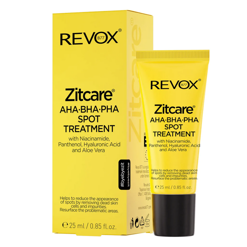 REVOX B77 ZITCARE® AHA.BHA.PHA Tratamiento Localizado – 25ml