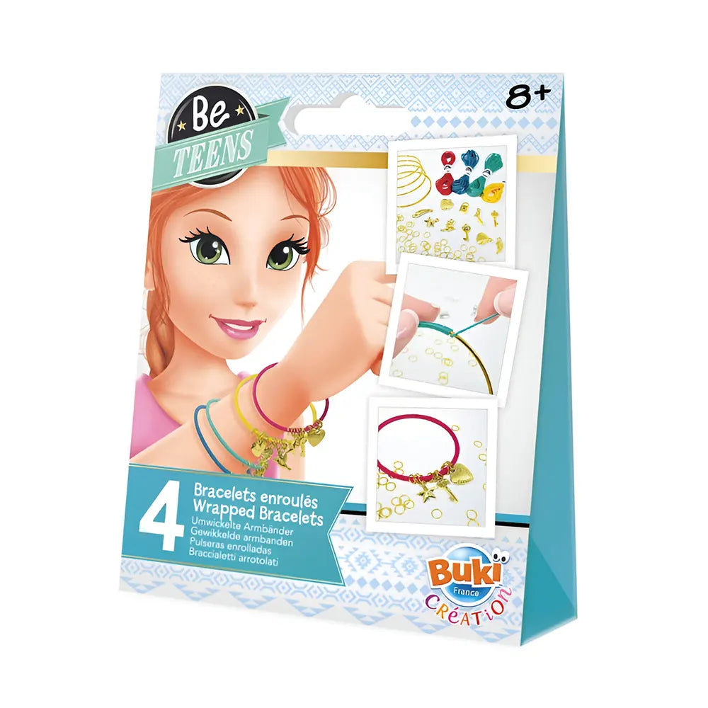 Buki Bracelets Enroulés 8A+ - Bleu