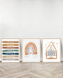 Ensemble de 3 Tableaux décoratifs - Allah Affirmation | Douaa | Ayat Al Kursi  - Bois
