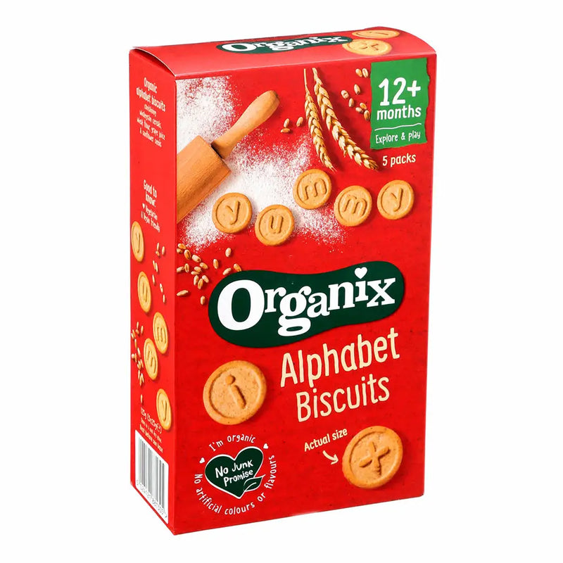 Galletas Alfabeto Organix 12M+