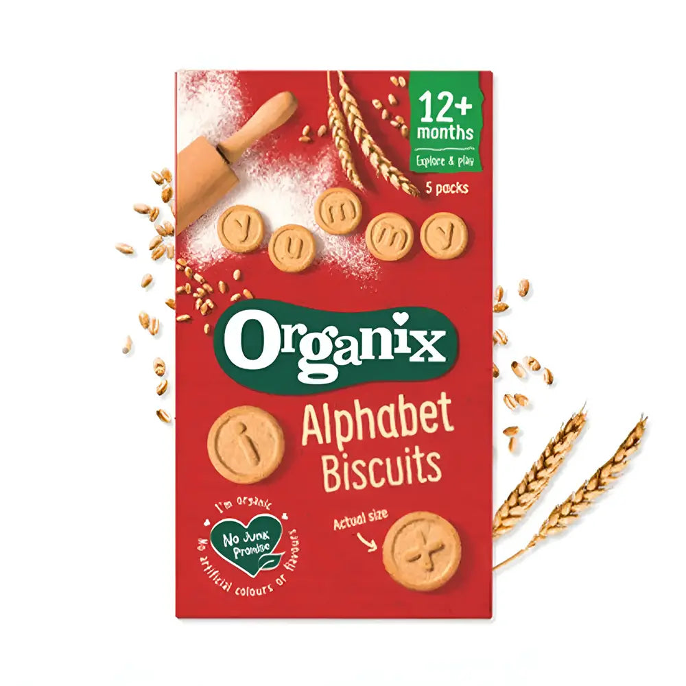 Organix Alphabet Biscuits 12M+