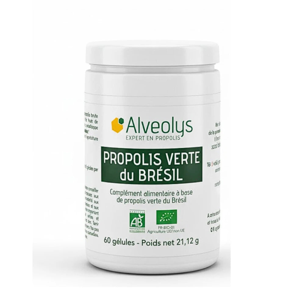 Alveolys Propolis Verte du Brésil 60 gélules – visuel du produit