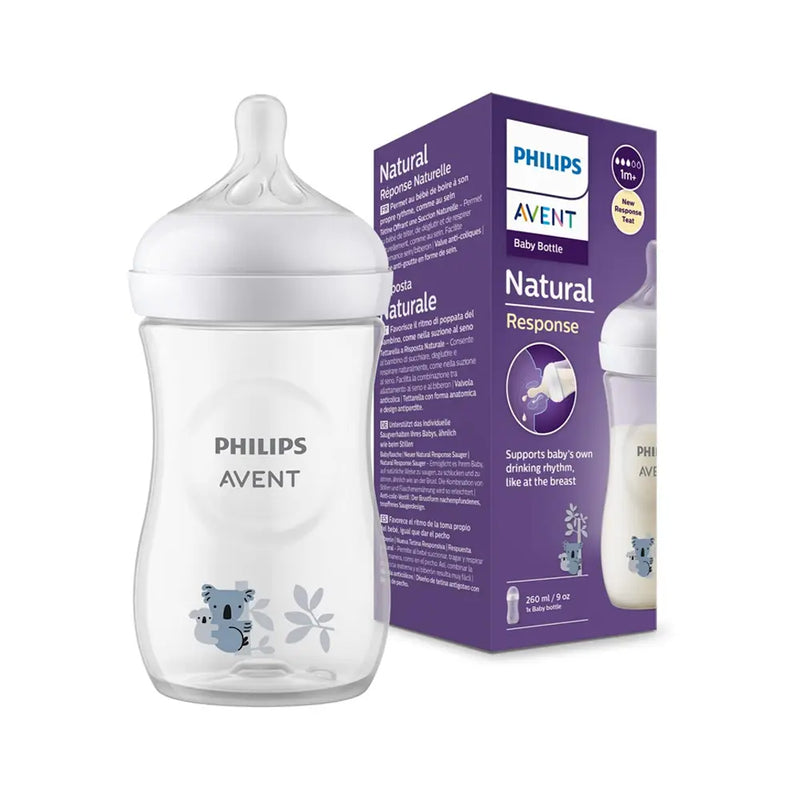 Philips Avent Natural Baby Bottle 1M+ 260ml - Koala