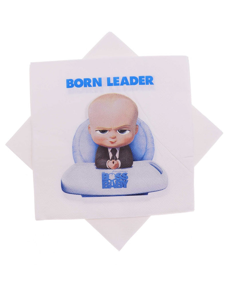 Pack of 10 Paper Napkins - Baby Boss